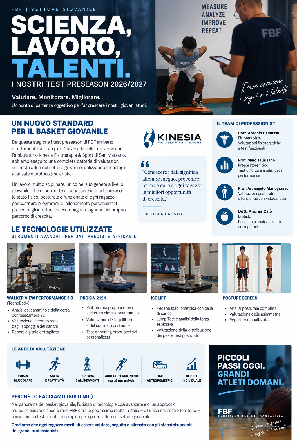 FBF porta la scienza sul parquet